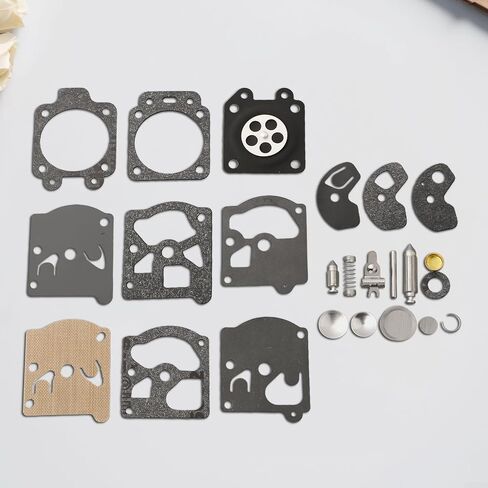 مجموعة أدوات إصلاح غشاء المكربن ​​المكونة من 5 قطع متوافقة مع K10-WAT لـ wa D10-WAT، مجموعة حشية الختم الاحترافية لأدوات صيانة نظام وقود المحرك الصغير in Kuwait