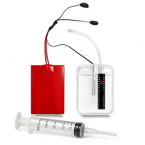 Laboratory Liquid Sample Handling Kit, Includes Storage Bag, Temperature Strip, Heating Pad and Sample Transfer Syringe, for Laboratory Testing Use Only in Kuwait