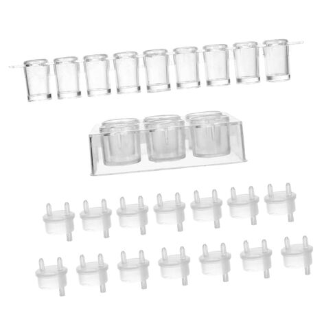 Plastic Lab Spot Plate Non-Surface Treated Plates Chemical Reaction Board Flat Bottoms for Scientific Experiments Made of Plastic in Kuwait