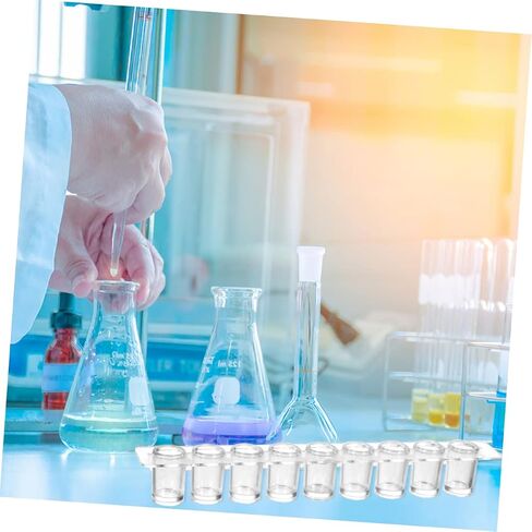 Plastic Lab Spot Plate Non-Surface Treated Plates Chemical Reaction Board Flat Bottoms for Scientific Experiments Made of Plastic in Kuwait