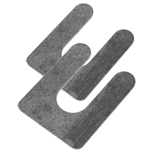 LIFKOME 2pcs U Shaped Metal Leveling Shims for Car Lift Post, Heavy Duty Lift Installation Shims with Easy Height Adjustment, for Vehicle Hoist and Automotive Leveling in Kuwait