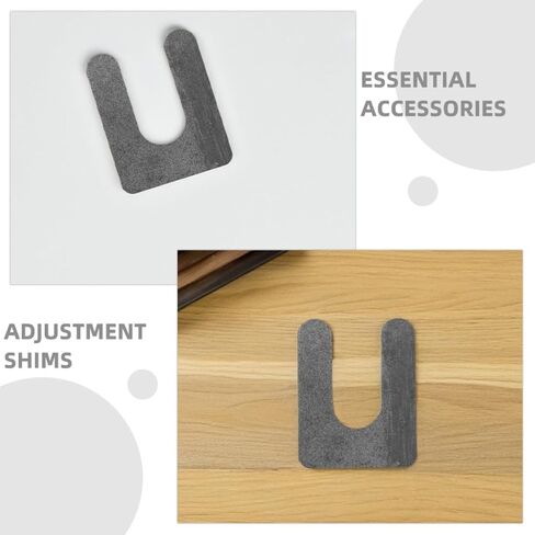 LIFKOME 2pcs U Shaped Metal Leveling Shims for Car Lift Post, Heavy Duty Lift Installation Shims with Easy Height Adjustment, for Vehicle Hoist and Automotive Leveling in Kuwait
