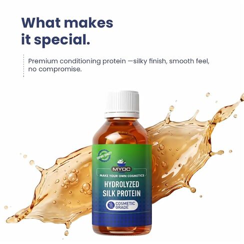 Hydrolyzed Silk Protein, 120 ml / 4.06 Fl Oz, Cosmetic Grade | Care Formulations in Kuwait
