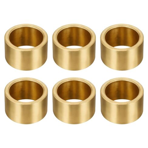 uxcell 2Pcs Sleeve Bearings, 25mm Bore x 32mm OD x 20mm Length, Self-Lubricating Sintered Bronze Bushings in Kuwait