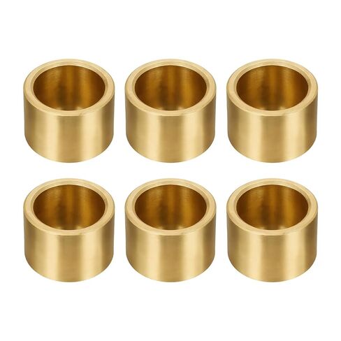 uxcell 2Pcs Sleeve Bearings, 25mm Bore x 32mm OD x 20mm Length, Self-Lubricating Sintered Bronze Bushings in Kuwait