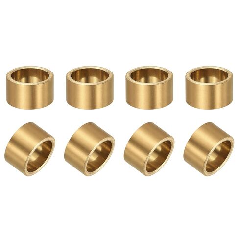 uxcell 2 Pcs Sleeve Bearings, 20mm Bore x 26mm OD x 15mm Length, Self-Lubricating Sintered Bronze Bushings in Kuwait
