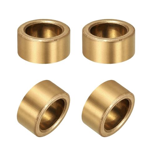 uxcell 2 Pcs Sleeve Bearings, 20mm Bore x 26mm OD x 15mm Length, Self-Lubricating Sintered Bronze Bushings in Kuwait
