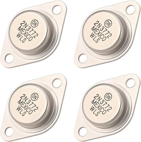 4 Pack High Power NPN Switching Transistors 2N3772 60V 20A TO-3 For Power Amplifiers Motor Drives And Power Control in Kuwait