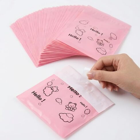 [110 Count] Bynibiny Purple Feminine Hygiene Disposal Bags for Pads & Tampons in Kuwait