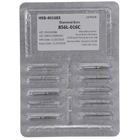 401683 856L-016C أزيز ألماس مستدق ذو نهاية مستديرة خشنة 10/Pk in Kuwait
