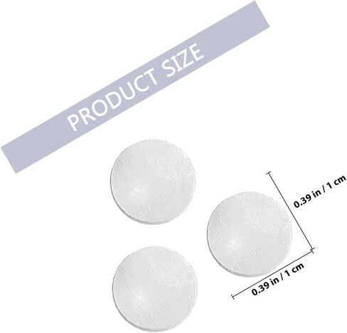 Holibanna 300pcs Silicone Cabinet Door Bumpers Round Adhesive Pads for Furniture and Wood, Noise Reduction and Anti-Collision Protection for Cabinets and Drawers in Kuwait