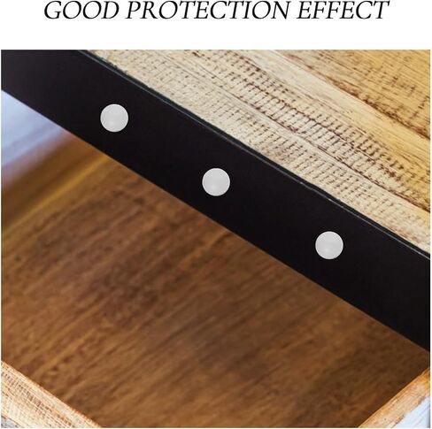 Holibanna 300pcs Silicone Cabinet Door Bumpers Round Adhesive Pads for Furniture and Wood, Noise Reduction and Anti-Collision Protection for Cabinets and Drawers in Kuwait