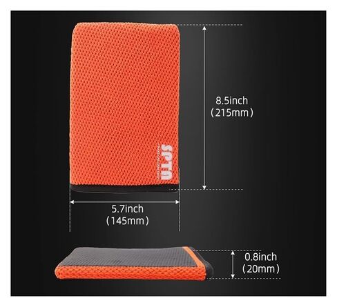 1PC Clay Bar Mitt Glove Detailing Cleaning Towel Cloth CB306 Car Wash Removes Debris from Your Paint Glass Wheels in Saudi Arabia
