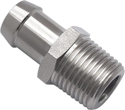 1/2" NPT Thread-5/8 Intake Manifold Heater Hose Barb Fittings in Kuwait