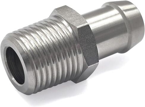 1/2" NPT Thread-5/8 Intake Manifold Heater Hose Barb Fittings in Kuwait