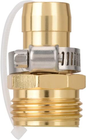 3/4 inch Thread Hose Fitting Water Connectors fits Standard Garden Hoses | Garden Hose Quick Connect Set,Fittings Male and Female,3/4 inch thread,fits Standard Hoses,Nozzles,Other Watering Tools in Kuwait