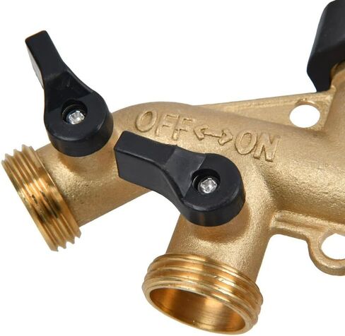 Brass 4-Way Hose Faucet Manifold in Kuwait