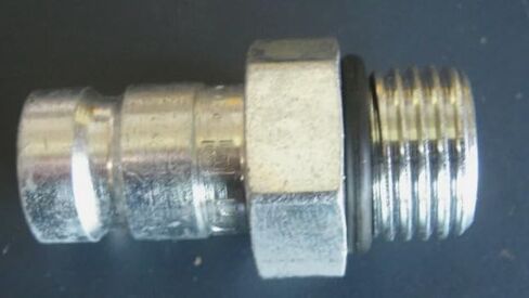 Replacement for QTY 10 Parker PD361 Test Port Quick Coupling Nipple Male Diagnostic 9/16-18 in Saudi Arabia