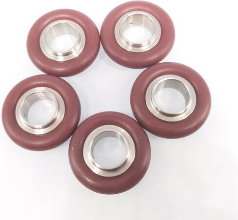 5pcs KF-16 NW-16 Vacuum Center Ring made of SS304 with O-ring in Kuwait