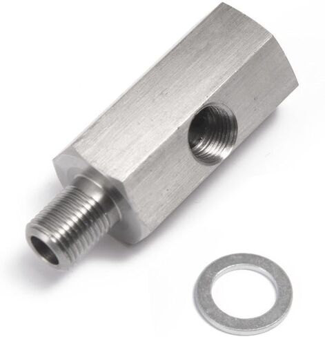 السيارات الفولاذ المقاوم للصدأ 1/8NPT المحملة تركيبات قياس ضغط الزيت in Kuwait