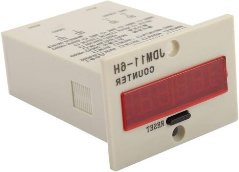 Jdm11-6H Digital Counter 6 Digit Display, 24V 12V DC Electronic Counter for Industrial Equipment Machinery in Kuwait