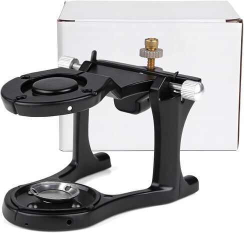 Small Magnetic Articulator, Adjustable Denture Articulator Lab Instruments 5PCS in Kuwait