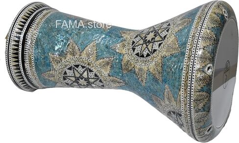 Darbuka doumbek drum tabla 18.5/19 inch inlaid mother of pearl with free bag (Sea Star 19") in Kuwait