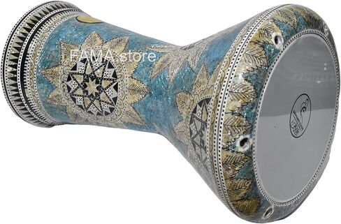 Darbuka doumbek drum tabla 18.5/19 inch inlaid mother of pearl with free bag (Sea Star 19") in Kuwait