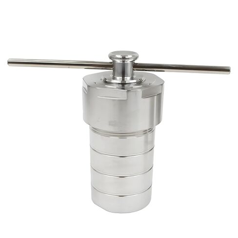 500 مل PTFE الأوتوكلاف مفاعل التوليف الحراري المائي PTFE الخطي 220 درجة مئوية، 3 ميجا باسكال، 304 الفولاذ المقاوم للصدأ، معدل تبريد التدفئة: 5 درجة مئوية / دقيقة in Kuwait