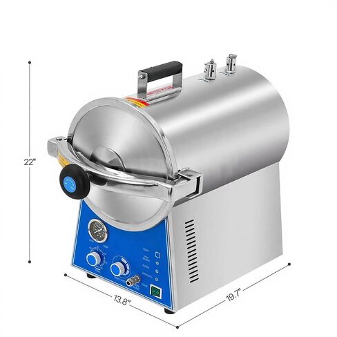 Stainless Steel Performance Steam Autoclave Sterilizer 24L Lab Equipment in Kuwait
