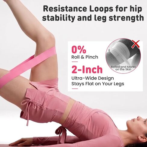 Pilates Kit, Home Pilates Equipment Essentials for Beginners to Advanced with Complete Training Video and Guide, for Home Fitness, Postpartum Recovery, Physical Therapy & Rehabilitation Training in Kuwait