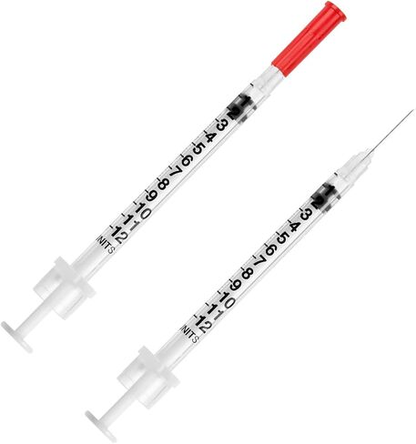 UltiCare VetRx U-40 3/10cc Pet Insulin Syringes - 3/10cc, 29G x 1/2’’, 100 ct, Comfortable & Accurate Dosing, Compatible with Any U-40 Strength Insulin in Kuwait