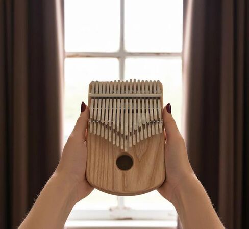 Handcrafted Kalimba 34 Keys| Wooden Thumb Piano in Kuwait