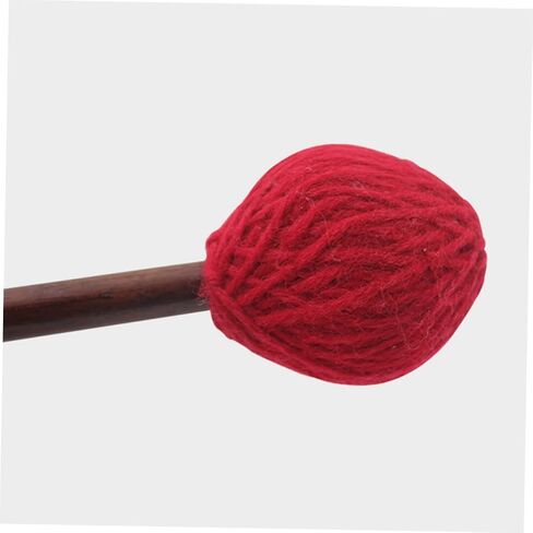1Pair Marimba Mallets with Handle and Durable Yarn Head Lightweight and Portable Drumsticks for Practice and Performance for Marimba and Xylophone Musicians in Kuwait