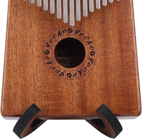 Kalimba Holder Portable EVA Cotton Pad Prevent Scratch Musical Instrument Accessory for Home Studio Display Gift Music Lovers Wood Color 2pcs in Kuwait
