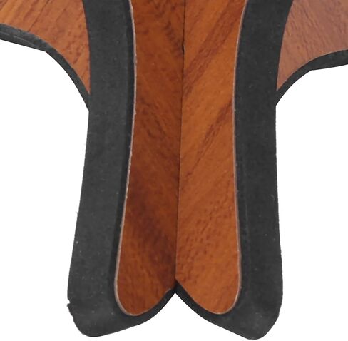 Kalimba Holder Portable EVA Cotton Pad Prevent Scratch Musical Instrument Accessory for Home Studio Display Gift Music Lovers Wood Color 2pcs in Kuwait