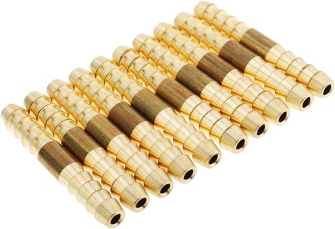 LTWFITTING Brass Barb Hose Splicer Mender 1/8-Inch Fitting Air Water Fuel Boat(Pack of 20) in Kuwait