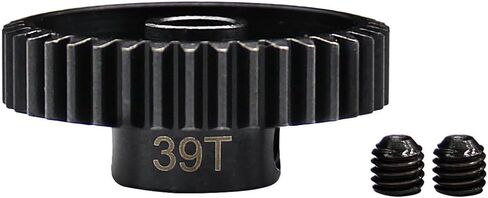 Hot Racing NSG39M01E 39t Steel Mod 1 Pinion Gear 8mm Bore in Kuwait