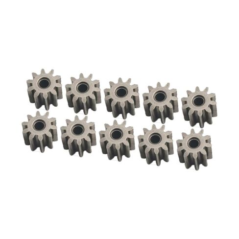 10Pcs RC Motor Pinion Gear Set, Metal 10T Replacement for 1/12 MN99S2 MN78 MN82 MN168 Crawler Truck Upgrade Parts in Kuwait