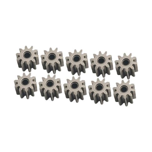10Pcs RC Motor Pinion Gear Set, Metal 10T Replacement for 1/12 MN99S2 MN78 MN82 MN168 Crawler Truck Upgrade Parts in Kuwait