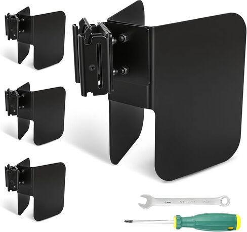 4 Pack E-Track Wheel Chock for E-Track System E-Track Accessories for Enclosed Trailer E Track Motorcycle Wheel chocks for Dirt Bikes in Kuwait