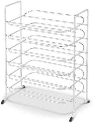 Dental Stainless Steel Medical Instrument Mini Tray Rack Chrome for Size F Tray, 6 Holder Trays (300TRF) in Kuwait