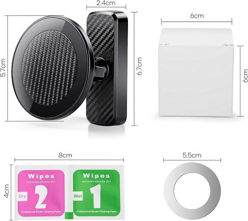 Cart Phone Holder Mangetic Black for All Golf Carts, Strong Phone Holder Mount for Golf Cart, Unique Golf Gift for Him, Golf Accessories Essentials Gadgets Fits EZGO, Club Car in Kuwait