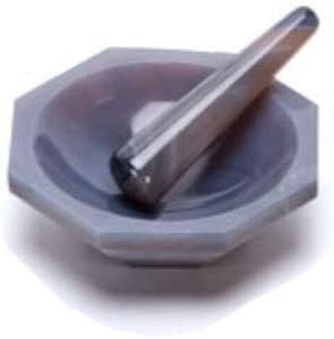 ID: 150MM Lab Grinding Natural Agate Mortar and Pestle Set Internal Diameter 150mm in Kuwait