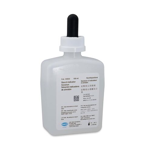 Hach Starch Indicator Solution, 100 mL MDB, 34932 in Kuwait