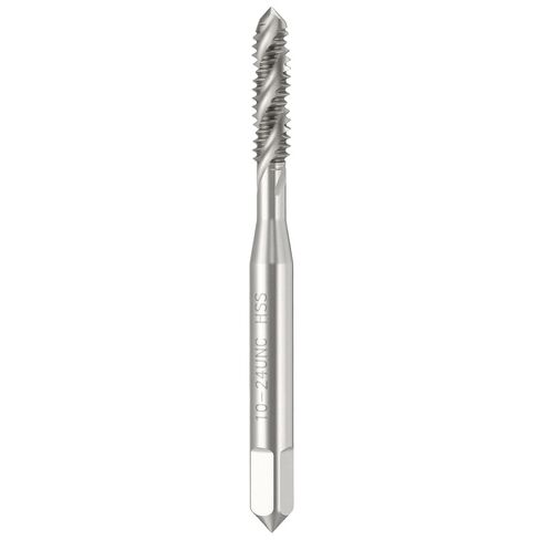 3/8-16 UNC Spiral Flute Thread Tap - M2 High Speed Steel Right Hand Thread Tap Polished Finish Screw Thread Milling Machine Taps Threading Tapping in Kuwait