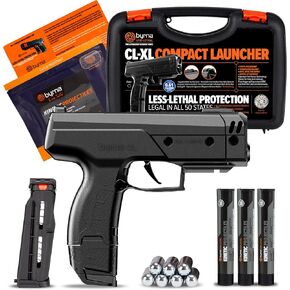 Byrna CL-XL [Compact Launcher XL] Kinetic Launcher Ultimate Bundle - Non Lethal Kinetic Projectile Launcher, Home & Personal Defense in Saudi Arabia