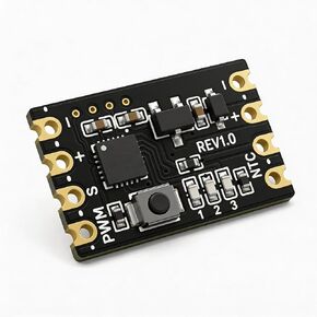 Delinx 2-Pack Ultra-Mini 36W 5V 12V 4-Pin PWM Fan جهاز التحكم في درجة الحرارة | 343 وضعًا قابلاً للبرمجة، منظم سرعة المروحة الذكية DC لحافظة الكمبيوتر الشخصي، خزانة AV، طابعة ثلاثية الأبعاد، مشروع تبريد DIY للمساحة الصغيرة in Kuwait
