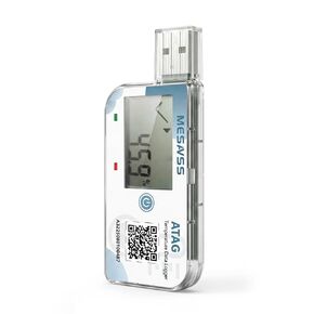 Temperature Data Logger with LCD Display, Single Use USB Temperature Recorder with 35000 Points,Auto PDF Report,180days Cold Chain Transportation Storage,QRcode for Real-time Data via APP,30 Pack in Kuwait