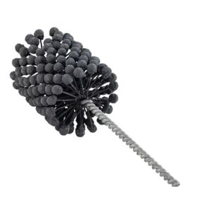 شحذ اسطوانة TwistFlex Pro-Graad | أداة شحذ وإزالة الأسطوانات المرنة 4-1/8 بوصة 240SC | فرشاة تجويف 4.125 بوصة لأقطار الفتحة 3.90 بوصة - 4.15 بوصة | كربيد السيليكون 240 حبيبة 0.354 بوصة طول الساق 13-1/2 بوصة in Kuwait
